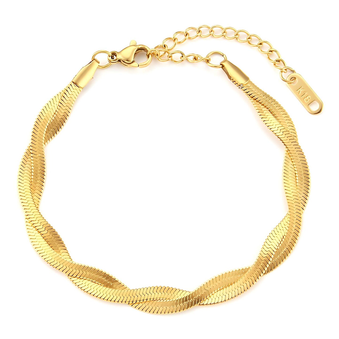 Leonor 18K Gold Plated Stainless Steel Bracelet