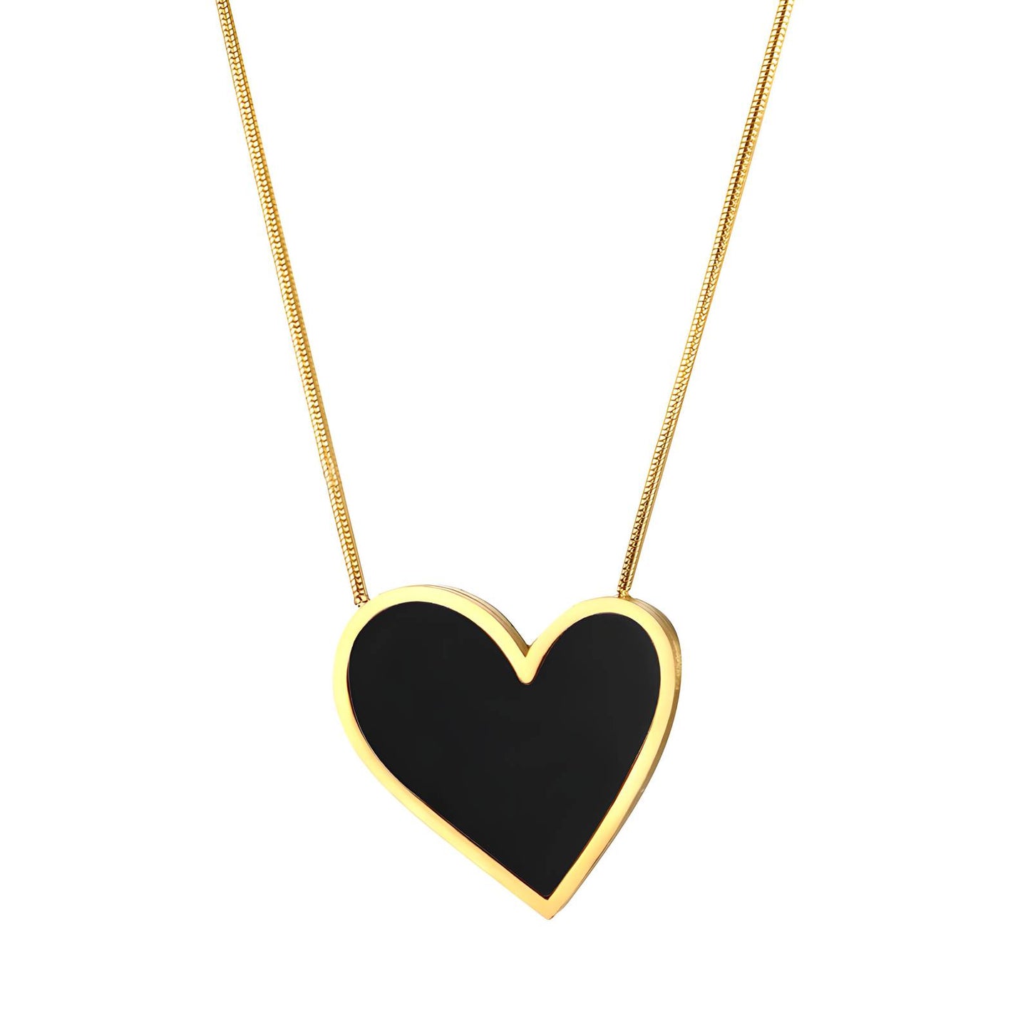 Preciosa 18K Gold Plated Stainless Steel Necklace