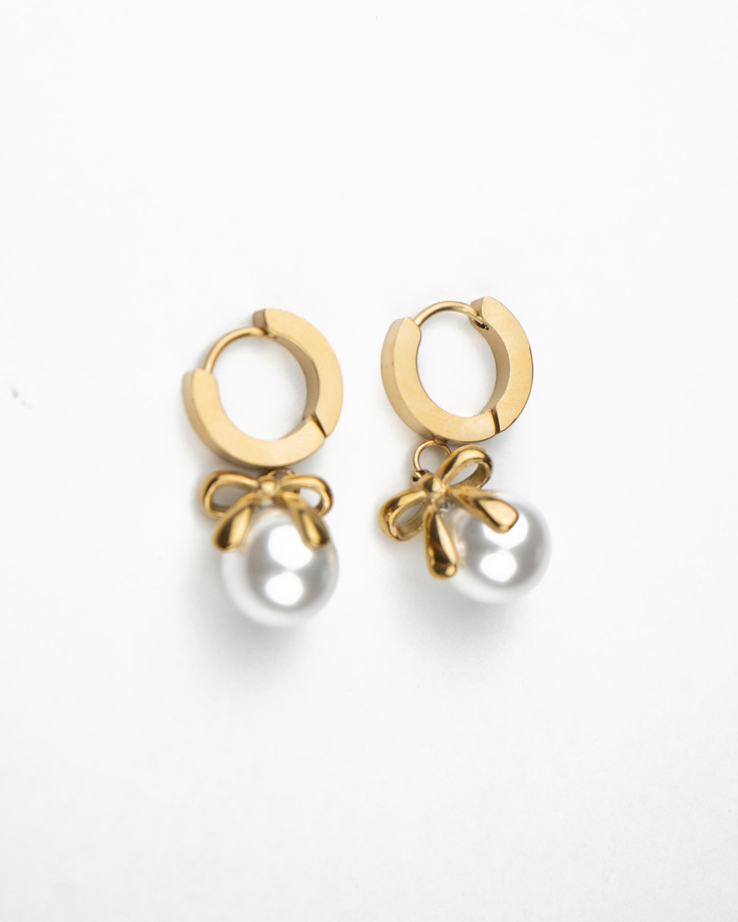 Clara 18k Gold Plated Stainless Steel Earrings