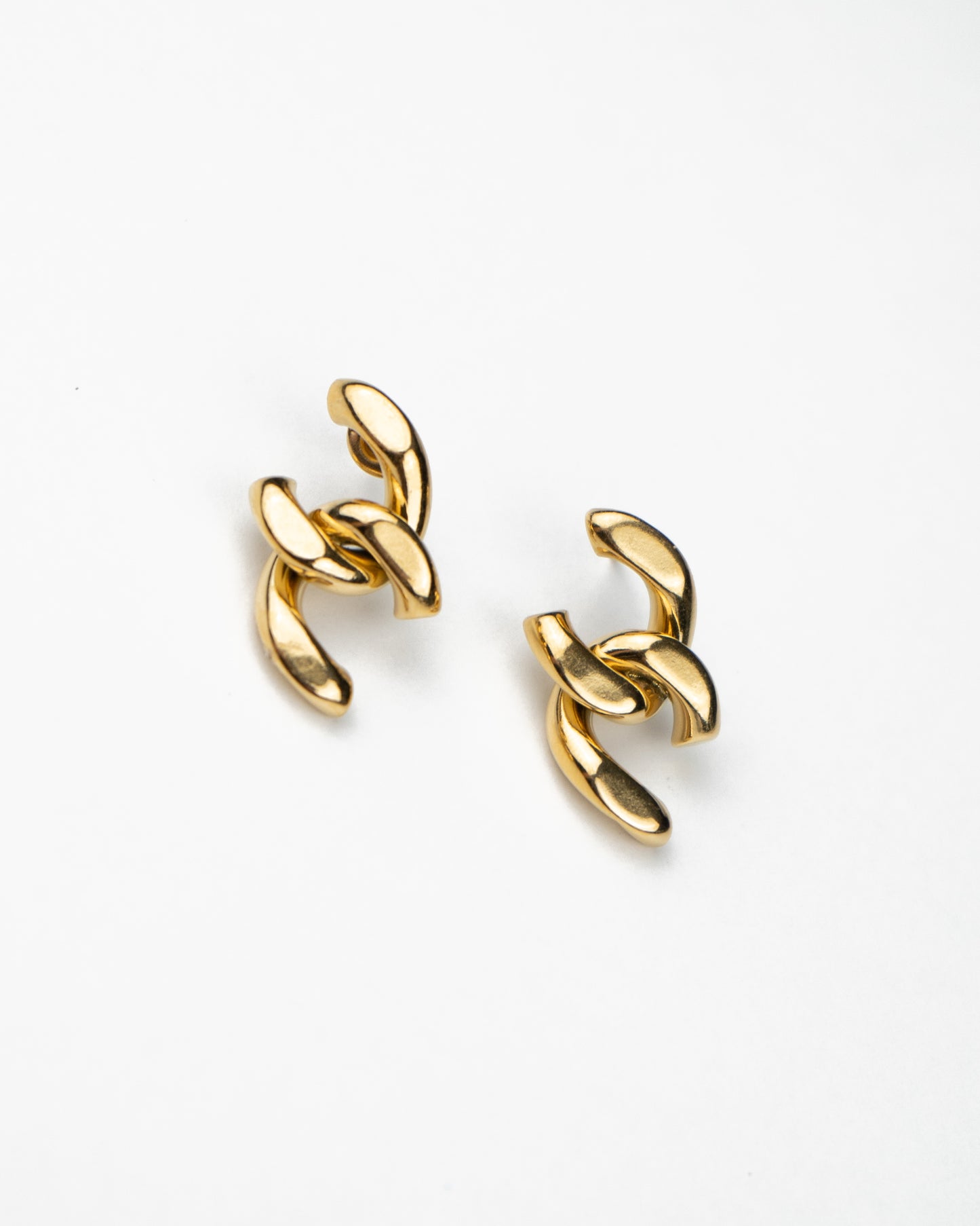 Isabela 18K Gold Plated Stainless Steel Earrings