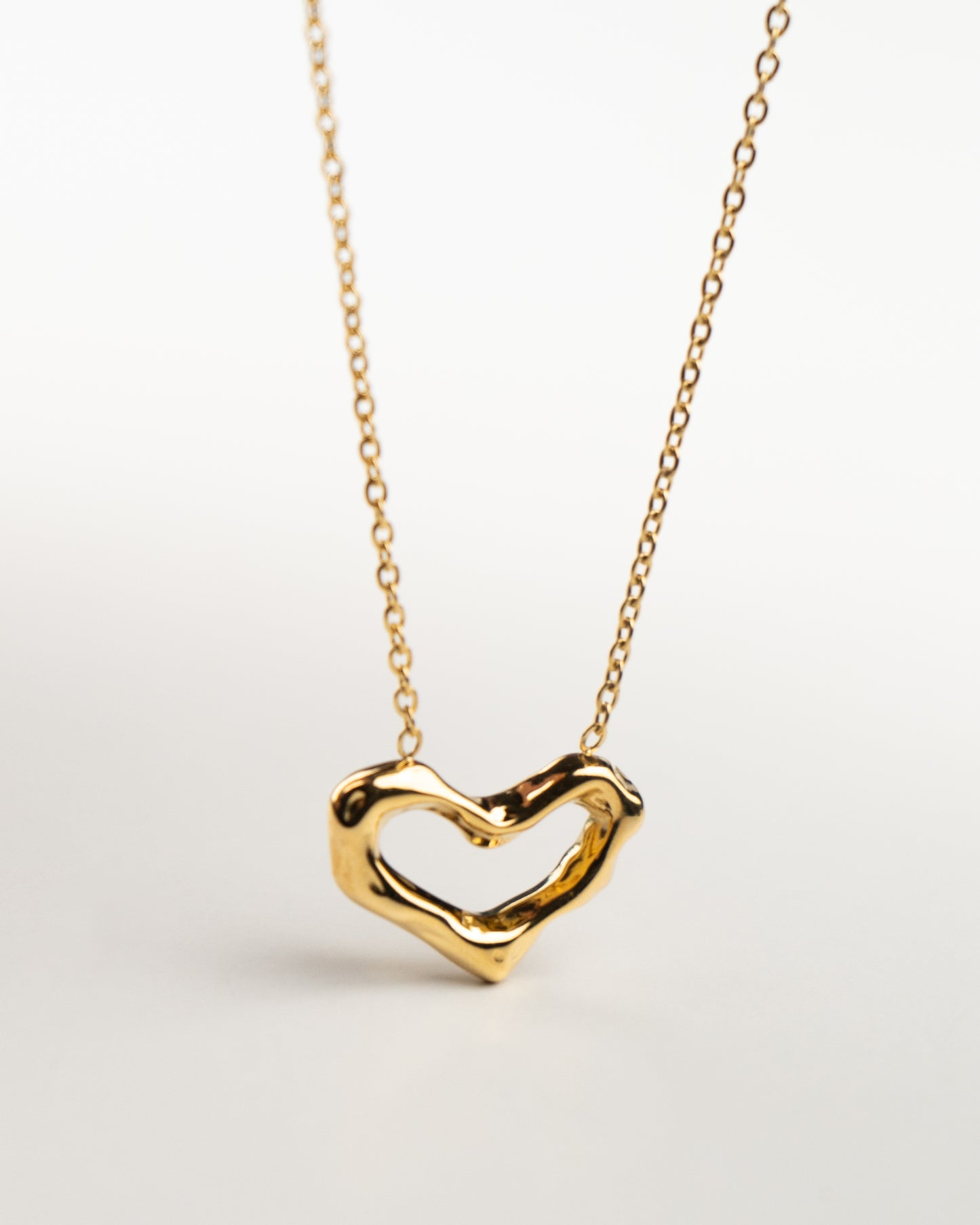 Romance 18K Gold Plated Stainless Steel Necklace